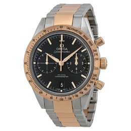 Pre-owned Omega Speedmaster Chronograph Tachymeter Black Dial Mens Watch 331.20.42.51.01.002