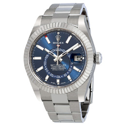 Pre-owned Rolex Sky-Dweller Automatic GMT Mens 326934BLSO