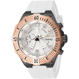 Invicta 39894 Aviator Chronograph Quartz White Dial Mens Watch