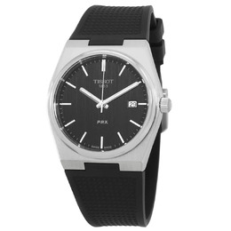 Tissot PRX Mens Quartz Black Dial Watch - t137.410.17.051