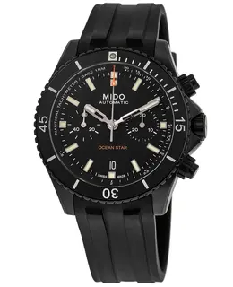 Mido Ocean Star Chronograph Men's Watch M026.627.37.051.00 Automatic Black Dial