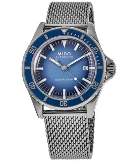 Men's Mido Ocean Star Tribute Blue Dial Steel Watch, Model: M026.807.11.041.01