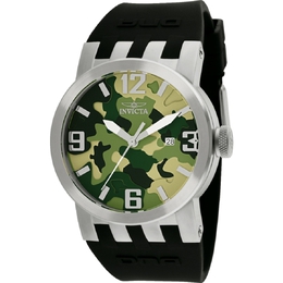 Invicta DNA Quartz Date Green Dial Mens Watch Model 10453
