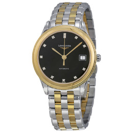 Longines Flagship Automatic Mens Watch L47743577 Black Dial