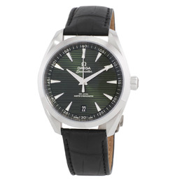 Omega Seamaster Automatic Mens Green Dial Watch 220.13.41.21.10.001