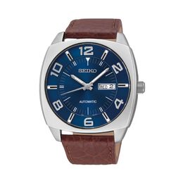 Мужские автоматические часы из переработанной кожи - SNKN37 Seiko 98845898