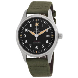 IWC Pilots Automatic Black Dial Mens Watch IW326805