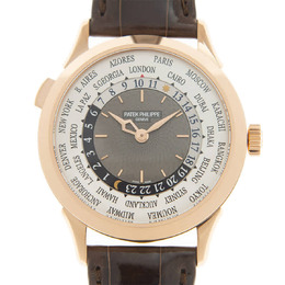 Patek Philippe Complications World Time Automatic Grey Dial Mens Watch 5230r-012