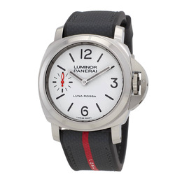 Panerai Luminor Luna Rossa Automatic White Dial Mens Watch pam01342