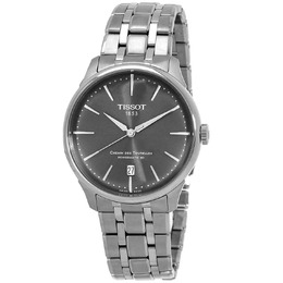 Tissot Chemin Des Tourelles Automatic Grey Dial Mens Watch T1398071106100