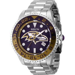 Invicta NFL 45039 Purple Dial Mens Automatic Watch