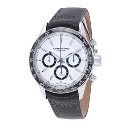 Raymond Weil Freelancer Chronograph Automatic White Dial Mens Watch 7741-sc1-30021