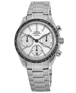 Omega Speedmaster Racing Chronometer Silver Chronograph Dial Steel Men's Watch 326.30.40.50.02.001