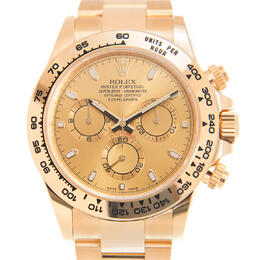 Pre-owned Rolex Cosmograph Daytona Chronograph Ref 116508cso Champagne Dial Mens Watch