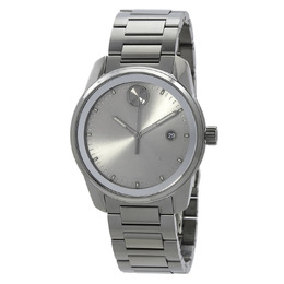 Movado Bold Verso Automatic Gunmetal Dial Mens Watch