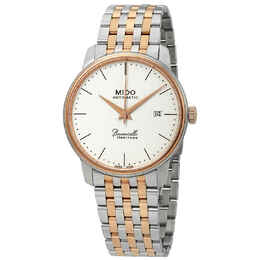 Mido Baroncelli Heritage Automatic White Dial Mens Watch M0274072201000