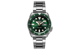 Seiko 5 Коллекция Механические часы Мужские часы Зеленый циферблат SRPD63K1 Бренд srpd63k1品牌
