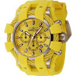 Invicta Men's Bolt Chronograph GMT Quartz Analog Watch Model 45165