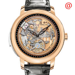 Patek Philippe Grand Complications Hand-Wind Mens Tourbillon Gold Dial Watch 5303r-001