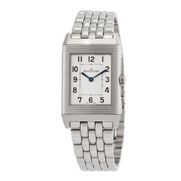 Ladies Reverso Classic Quartz Silver Dial Watch
