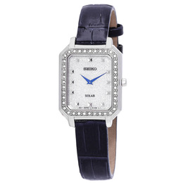 Seiko Conceptual Eco-Drive Diamond Silver Dial Ladies Watch sup429p1