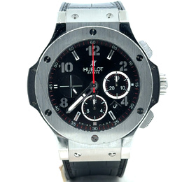 Pre-owned Hublot Big Bang Chronograph Black Dial Mens Watch 301.sx.130.rx