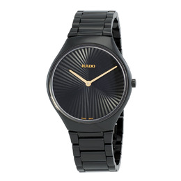 Rado True Thinline X Great Gardens Automatic Black Dial Unisex Watch r27113152