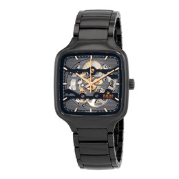 Rado True Square Automatic Skeleton Dial Unisex Watch r27124162