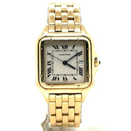 Pre-owned Cartier Panthere Quartz Unisex Watch 106000M