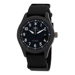 IWC Pilot's 41 Automatic Mens Watch iw3269-06, Black Dial