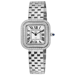 Gevril Bellagio Quartz White Dial Ladies Watch Model: 12130B