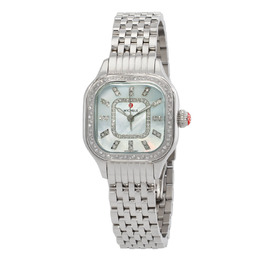 Michele Michele MEGGIE Diamond Mother of Pearl Dial Ladies Watch mww33b000001