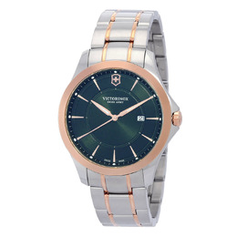 Victorinox Swiss Army Alliance Quartz Mens Watch 241913 Green Dial