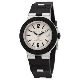 Bulgari Aluminum Automatic Grey Dial Mens Watch 103382