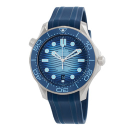 Omega Seamaster Automatic Chronometer Summer Blue Dial Mens Watch 210.32.42.20.03.002