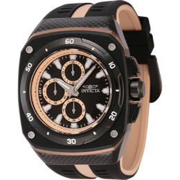 Invicta 46105 - Speedway Chronograph Quartz Mens Watch Black Dial