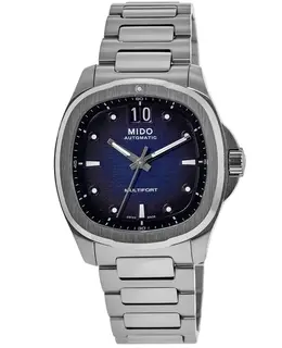 Mido Multifort TV Big Date m049.526.11.041.00 - Blue Dial Steel Men's Watch