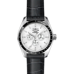 Invicta 45968 Specialty GMT Silver Dial Mens Watch