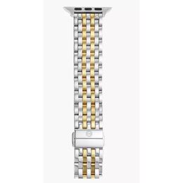 MICHELE TWO-TONE 18K GOLD-PLATED BRACELET BAND FOR APPLE WATCH ms20gl285048