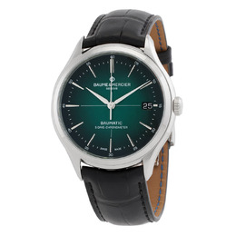 Baume & Mercier Clifton Automatic Green Dial Mens Watch m0a10592