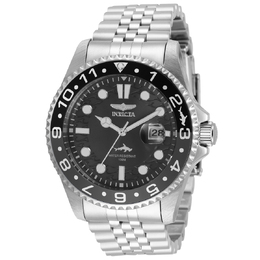 Invicta Pro Diver Mens Watch 35129 Quartz Movement, Black Dial