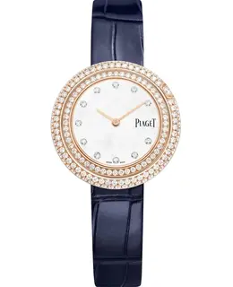 Piaget Possession 18K Rose Gold Double Row Diamond Women's Watch g0a46063