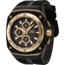 Invicta 46110 Speedway Chronograph Mens Watch Black Dial