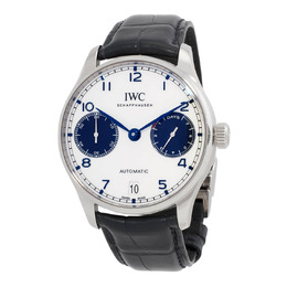 IWC Portuguese Automatic White Dial Mens Watch IW500715