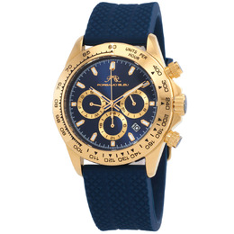 Porsamo Bleu Preston Sport Quartz Blue Dial Mens Watch Ref:1034bprr