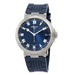 Breguet Marine Automatic Blue Dial Mens Watch 5517ti/y1/5zu