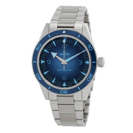 Omega Seamaster 234.30.41.21.03.002 - Silver-tone stainless steel, blue dial automatic chronometer men's watch
