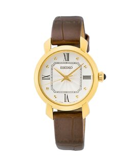 Женские женские часы SUR500P1 из кожи и коричневого ремешка Seiko, коричневый 8434103468887 | marrón