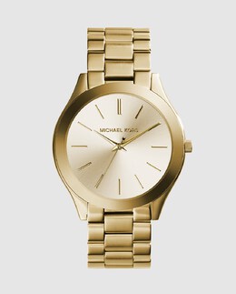 Michael Kors Slim Runway MK3179 женские часы из золотой стали Michael Kors, золотой 4051432591570 | oro