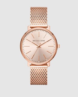 Michael Kors Pyper MK4340 женские часы из розовой стали Michael Kors, розовый 4013496283877 | rosa
